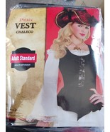 Women&#39;s Pirate Vest Costume Adult Standard Black One Size - Perfect for ... - $299.31 MXN