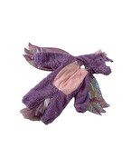 Celebration Halloween Infant Size 0 to 12 months Purple Plush Unicorn Co... - $19.79