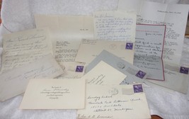 Vintage Seven-Assorted Letters From The 1940s-50s - $2.99
