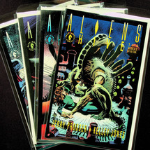 Aliens vs. Predator #1-4 (May-Nov 1990, Dark Horse) - Comics Set of 4 -Near Mint - $93.32