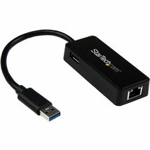 StarTech.com USB 3.0 Ethernet Adapter - USB 3.0 Network Adapter NIC with USB Por - $50.34