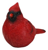Faux Taxidermy Realistic Northern Male Red Cardinal Bird On Perch Figurine - €15,91 EUR