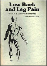 Low Back and Leg Pain Cox, James M. - £15.19 GBP