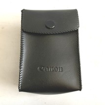 Canon 35 MM Camera Speedlite 177A Flash Carrying Case Black Snap Button - $12.16