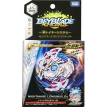 SALE Takara Tomy Beyblade Burst B-97 Starter Nightmare Longinus .Ds US Seller - $109.99