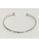 Tuareg Silver Bracelet Handmade Tribal Bangle Cuff Sterling African Moroccan - $86.02 CAD