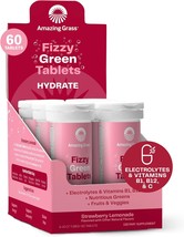 Amazing Grass Electrolyte Tablets, Fizzy Greens Water Flavoring Tablet with Vita - £43.95 GBP