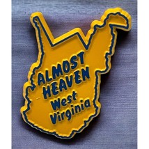 West Virginia State Outline Refrigerator Magnet Almost Heaven Travel Sou... - £10.14 GBP