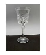 Waterford Crystal Leana Wine Glass 7 3/4&quot; Retired Vtg Discontinued - $1,074.76 MXN