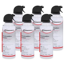 Innovera Compressed Air Duster Cleaner, 10 Oz Can, 6/Pack - £43.73 GBP