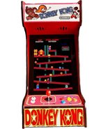 Arcade Machine Donkey Kong - 412 Classic Games - Doc and Pies (Red) - £590.74 GBP
