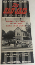 Vintage The Old Jail Brochure St Augustine Florida BRO12 - $16.82