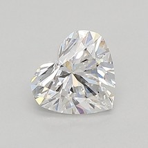 0.45 Cts HEART SHAPE E Color VS1 Clarity  IGI CERTIFIED LAB GROWN CVD Di... - $301.23