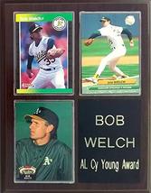 Frames, Plaques and More Bob Welch Oakland A&#39;s 3-Card 7x9 Plaque - £17.61 GBP