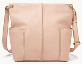 Fossil Lane NS Crossbody Shoulder Bag Pale Pink Leather ZB1321656 NWT $198 FS - £81.17 GBP