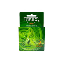 Trustex Mint Flavored Condom 3Pk - $3.15