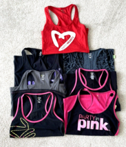 Zumba Wear Authentic Racerback  Workout Athletic Tank Tops Size Large Lot of 7 - £44.09 GBP