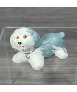 VTG 1993 Littlest Pet Shop Sheepdog Kenner Gray White Dog Mother Replace... - £6.05 GBP