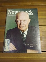 Newsweek Magazine April 7 1969 Dwight D Eisenhower - £31.13 GBP