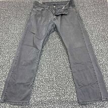 Levi&#39;s 514 Jeans Men 35x30 Gray Straight Leg Denim Pants Pocket Outdoor ... - $418.20 MXN