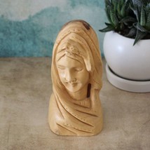 Handmade Olive Wood Virgin Mary Sculpture Figure, Perfect Religious Gift... - £70.75 GBP