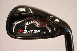 New Custom Made +2&quot; Xxl Big Tall Black Steel Iron Set Taylor Fit Stiff Golf Club - £314.82 GBP