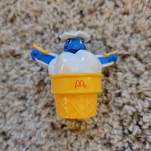 McDonalds Ice Cream Cone 1990 Changeables Happy Meal Toy Plastic Dinosaur - £7.60 GBP