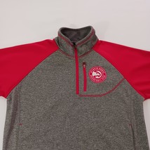 G-III NBA Atlanta Hawks Basketball Men's Red/Gray Pullover Jacket Size Medium image 11