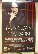 Marilyn Manson November 7th 2007 German Tour Gig Concert Poster-
show or... - $89.64