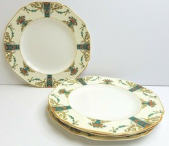 4 Crown Ducal Ware England 10&quot; Antique Table Ware Decor VTG 72944 Dinner Plates - £62.31 GBP