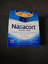 Nasacort Non Drowsy 24 HR Allergy Nasal Spray 120 Sprays 0.57oz / 16.9ml - £16.34 GBP