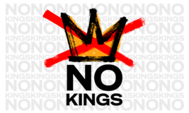 No Kings Flag White 3x5 FT - $472.42 MXN