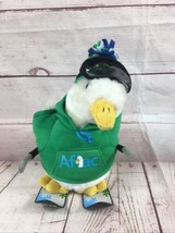 AFLAC Talking Duck 6&quot; Stuffed Animal Plush Ski Skiing 2013 Macy’s With Tag - £7.80 GBP