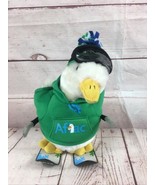 AFLAC Talking Duck 6&quot; Stuffed Animal Plush Ski Skiing 2013 Macy’s With Tag - $13.52 CAD