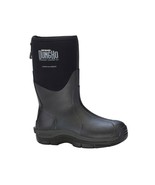 Dryshod Sizes 7-14  Dungho Mid Boot Barnyard Tough Chem Proof BLACK DNG-MM-BK - $154.95