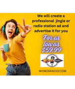 We will create a professional  jingle or radio station and advertise it ... - $59.99