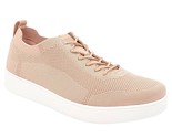 FitFlop Women Low Top Sneakers Rally Tonal Knit Size US 11 Blush Pink - $83.16