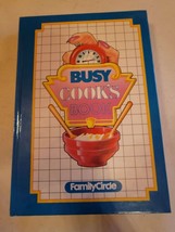 FamilyCircle Busy Cooks Book 1988 Carol Guasti Cookbook Recipes - £6.39 GBP