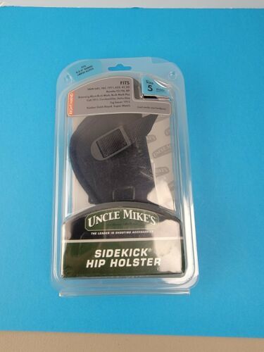 Primary image for Uncle Mike's Sidekick Hip Holster 4.5"-5" Barrel Large Frame Semi Autos RH Nylon