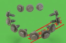 Oem Genuine bmw fender frame hardware bolts 10 mm set of 12 pcs - $33.87