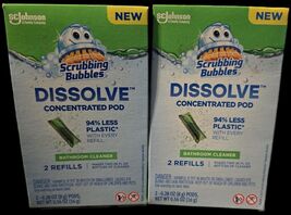 4-Pack of Scrubbing Bubbles Dissolve Concentrated Pod Bathroom Cleaner (... - $370.52 MXN