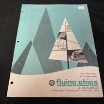 Vintage Rockwell Publication Magazine: Flying Chips &amp; Deltagram Nov-Dec 1963 - $11.03