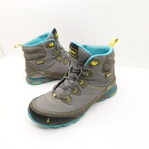 Ahnu Sugarpine Women&#39;s Boots Size 8 F19615G Grey Blue Yellow Vibram Hiki... - $44.99