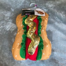 Size Medium Celebrate Hot Dog Hotdog Food Halloween Costume for Pet Halloween  - £12.82 GBP