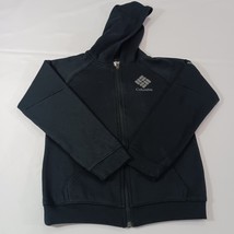 Columbia AY0108 Youth Black Hooded Full Zip Jacket Size Youth Medium 10-12 - $23.60 CAD