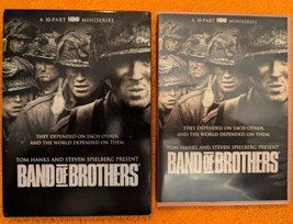 Band of Brothers (DVD, 2001) With Slip Cover HBO Tom Hanks &amp; Steven Spielberg  - £5.98 GBP