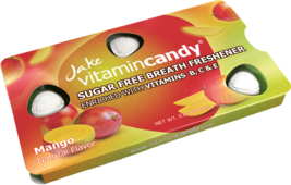 8X Jake Mango vitamin candy 18g 0,66OZ 15 pieces in every box - £18.32 GBP