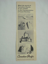 1964 World&#39;s Fair Ad Canadian Pacific in the Transportation &amp; Travel Pav... - $9.99