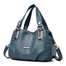 Three-layer Main Bag Women Leather Handbags Soft Leather Casual Tote Bag High Qu - £50.74 GBP