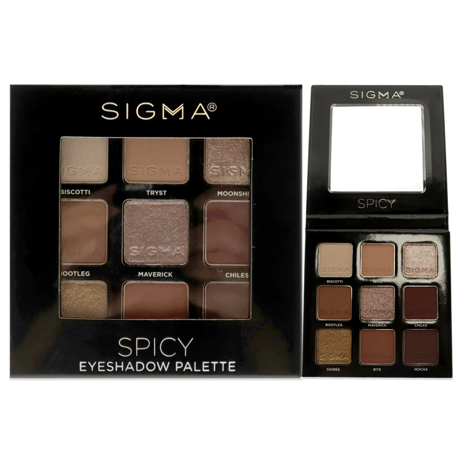 Spicy Eyeshadow Palette by SIGMA Beauty for Women - 0.32 oz Eye Shadow - £25.11 GBP